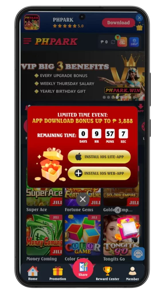 download phpark app